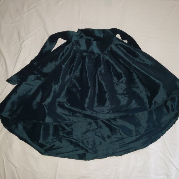 Hunter Green Calf Skirt [Forever 21 Iris] [Size M] - Picture 3 of 7